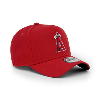 9FORTY A-Frame Los Angeles Angels Basic Team Red Scarlet Snapback