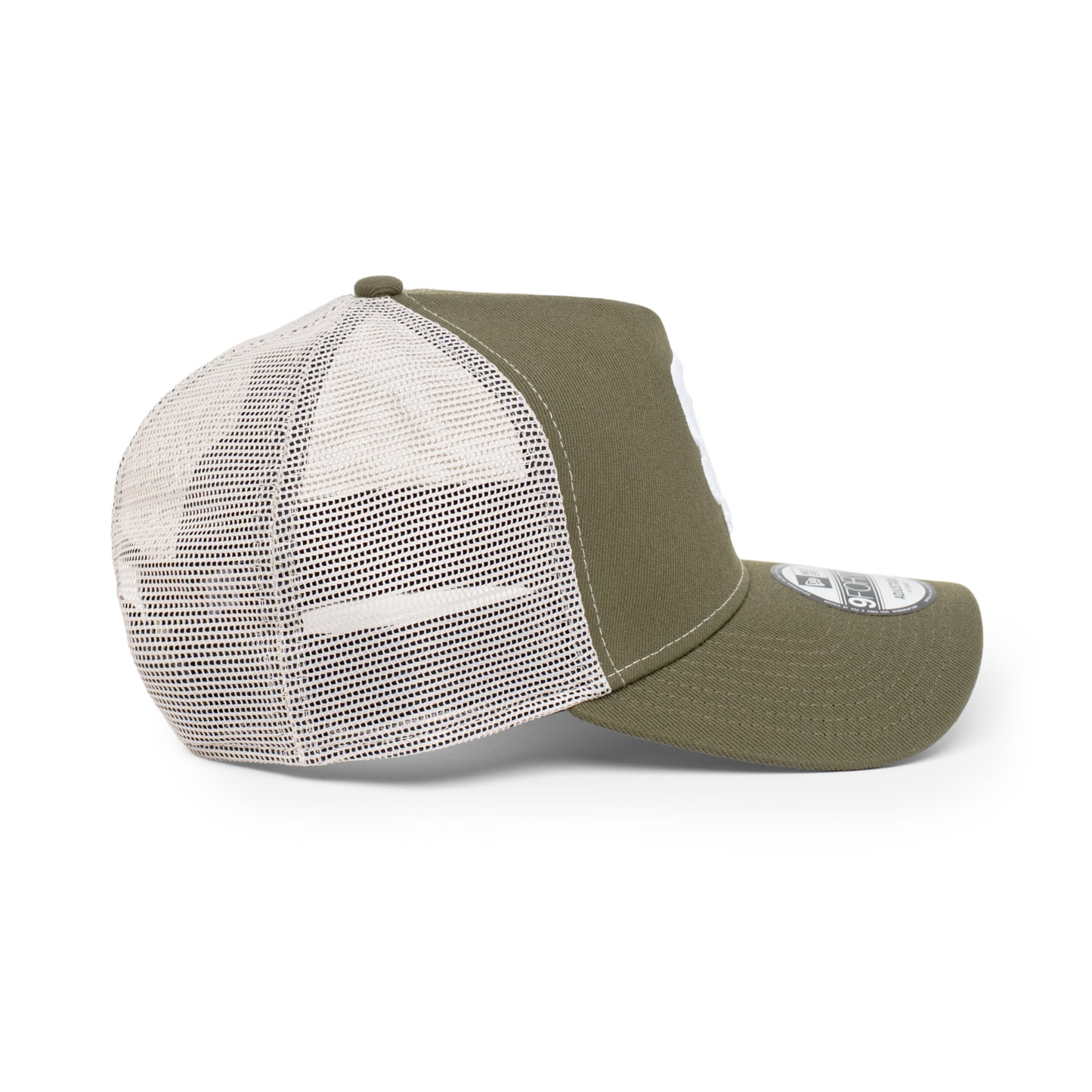9FORTY A-Frame Trucker San Francisco Giants New Olive Snapback