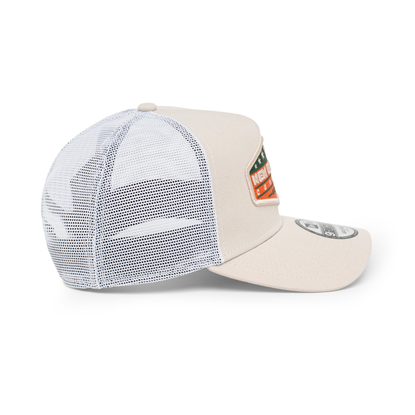 9FORTY A-Frame Trucker New Era Company Stone White Snapback