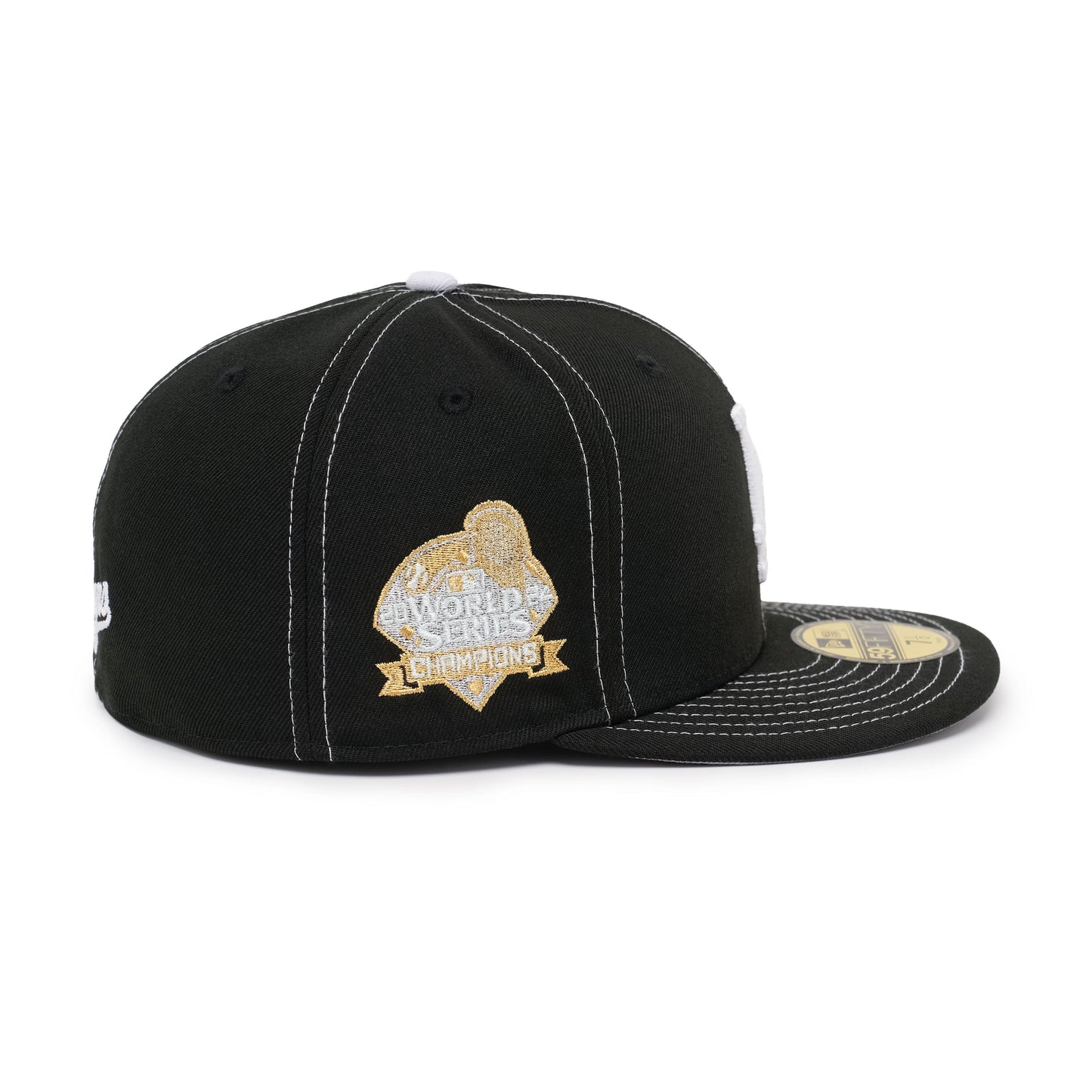 59FIFTY Los Angeles Dodgers World Series Champions 2024 Black Fitted