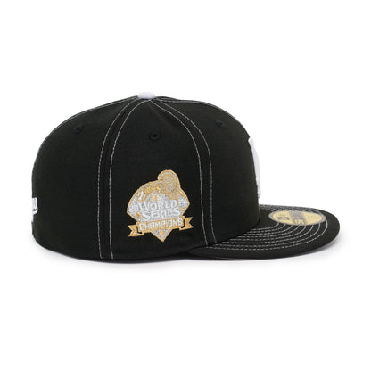 59FIFTY Los Angeles Dodgers World Series Champions 2024 Black Fitted