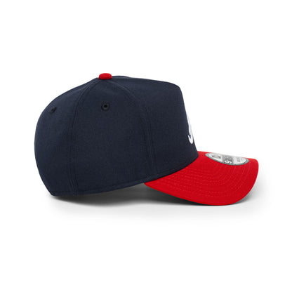 9FORTY A-Frame Atlanta Braves Basic Team Navy Snapback