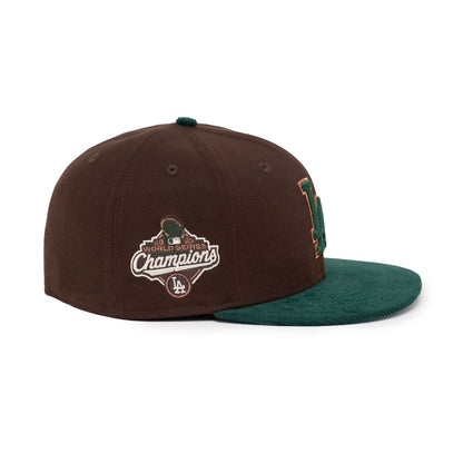 59FIFTY Los Angeles Dodgers World Series Champions 2025 Brown Fitted