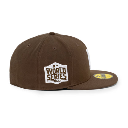 59FIFTY Los Angeles Dodgers World Series 2020 Walnut Fitted