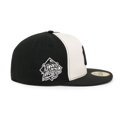 59FIFTY New York Yankees World Series Chrome Black Fitted