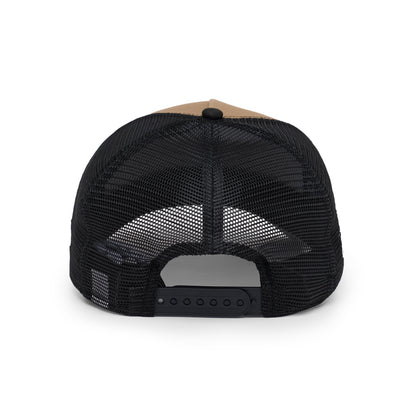 9FORTY A-Frame Trucker Chicago White Sox 2003 All-Star Game Khaki Black Snapback