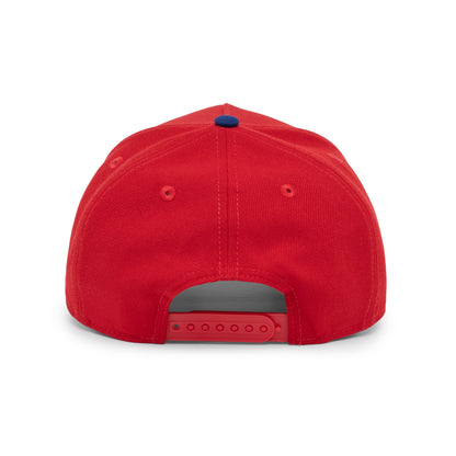 9FORTY A-Frame Philadelphia Phillies Basic Team Scarlet Snapback
