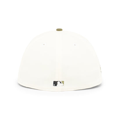 59FIFTY Los Angeles Dodgers All Star Game 2-Tone New Olive Visor Chrome White Fitted