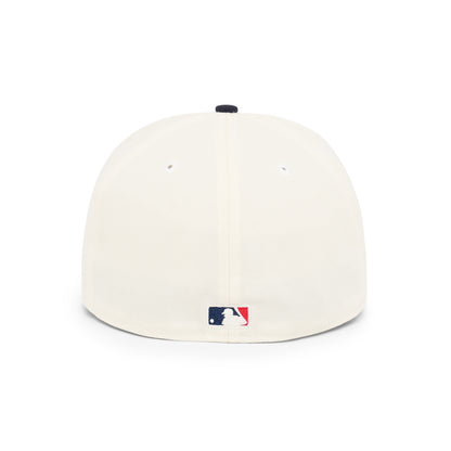 59FIFTY New York Yankees 2-Tone Chrome White Navy Fitted