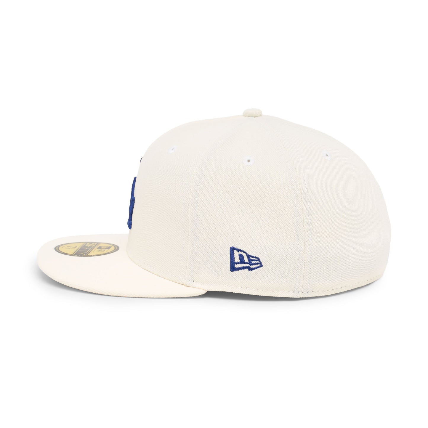 59FIFTY Los Angeles Dodgers Chrome White Fitted
