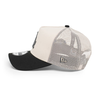 9FORTY A-Frame Trucker Los Angeles Dodgers Stone Snapback