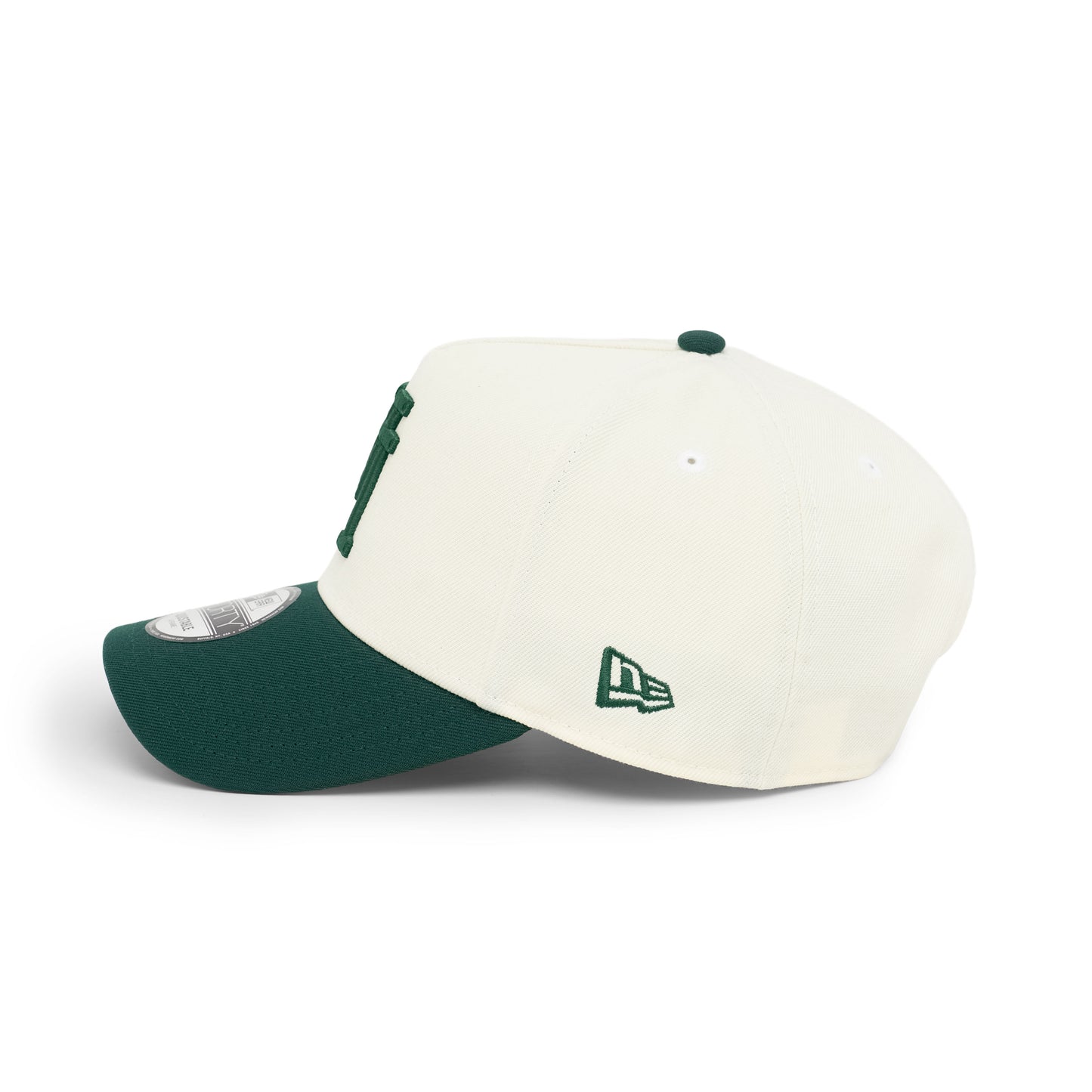9FORTY A-Frame Los Angeles Dodgers Upside Down Chrome White Dark Green Snapback