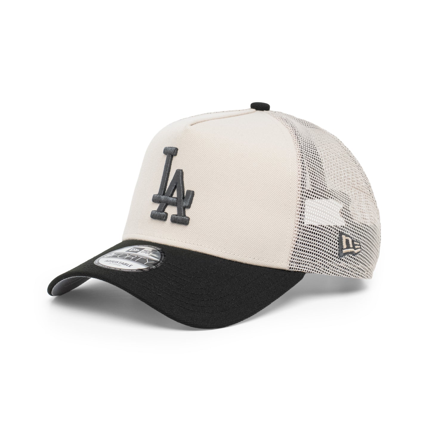 9FORTY A-Frame Trucker Los Angeles Dodgers Stone Snapback