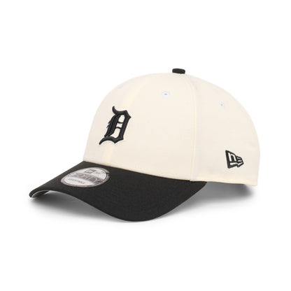 9FORTY Detroit Tigers World Series Fall 2012 Classic 2-Tone Black Visor Chrome Whit Snapback