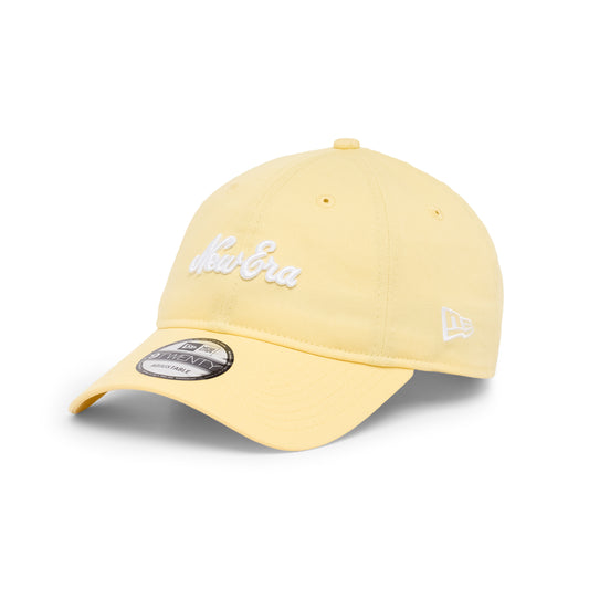 9TWENTY Script Logo Soft Yellow Adjustable