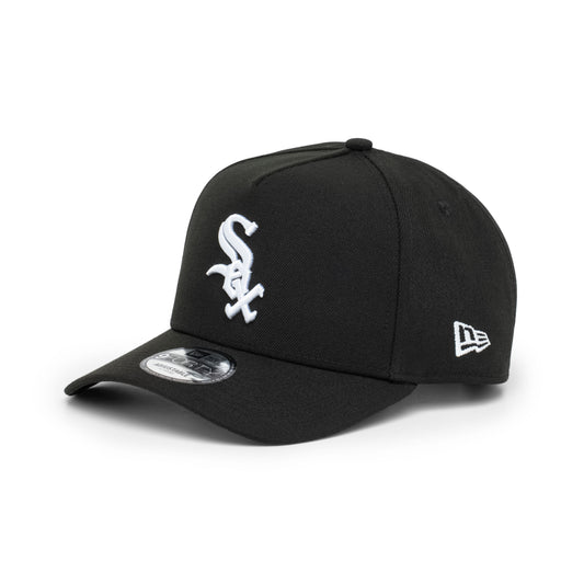 9FORTY A-Frame Chicago White Sox Basic Team Black Snapback