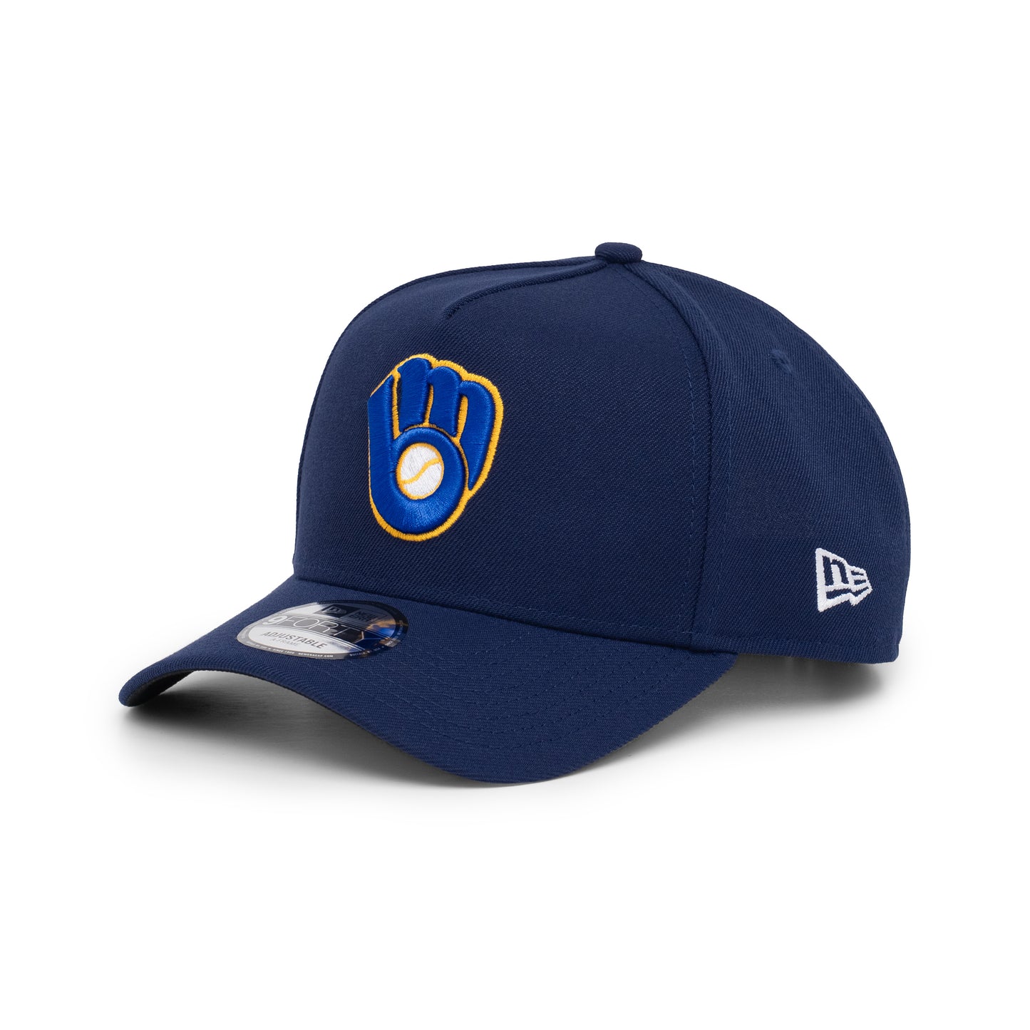 9FORTY A-Frame Milwaukee Brewers Navy Snapback