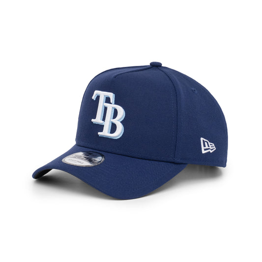 9FORTY A-Frame Tampa Bay Rays Navy Snapback