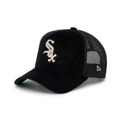 9FORTY A-Frame Trucker Chicago White Sox Comiskey Park Black Snapback
