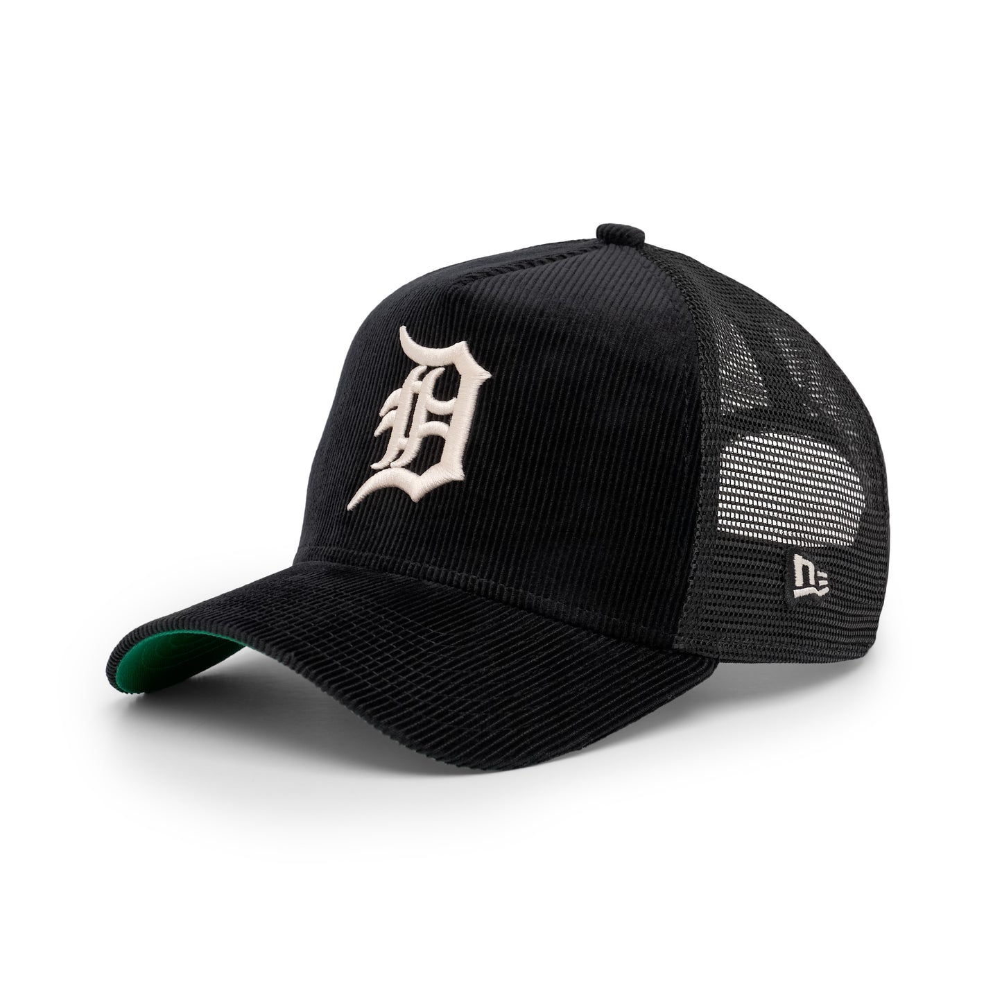 9FORTY A-Frame Trucker Detroit Tigers World Series Black Snapback