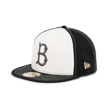 59FIFTY Brooklyn Dodgers All Star Game 2-Tone Black Visor Chrome White Fitted