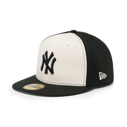 59FIFTY New York Yankees World Series Chrome Black Fitted