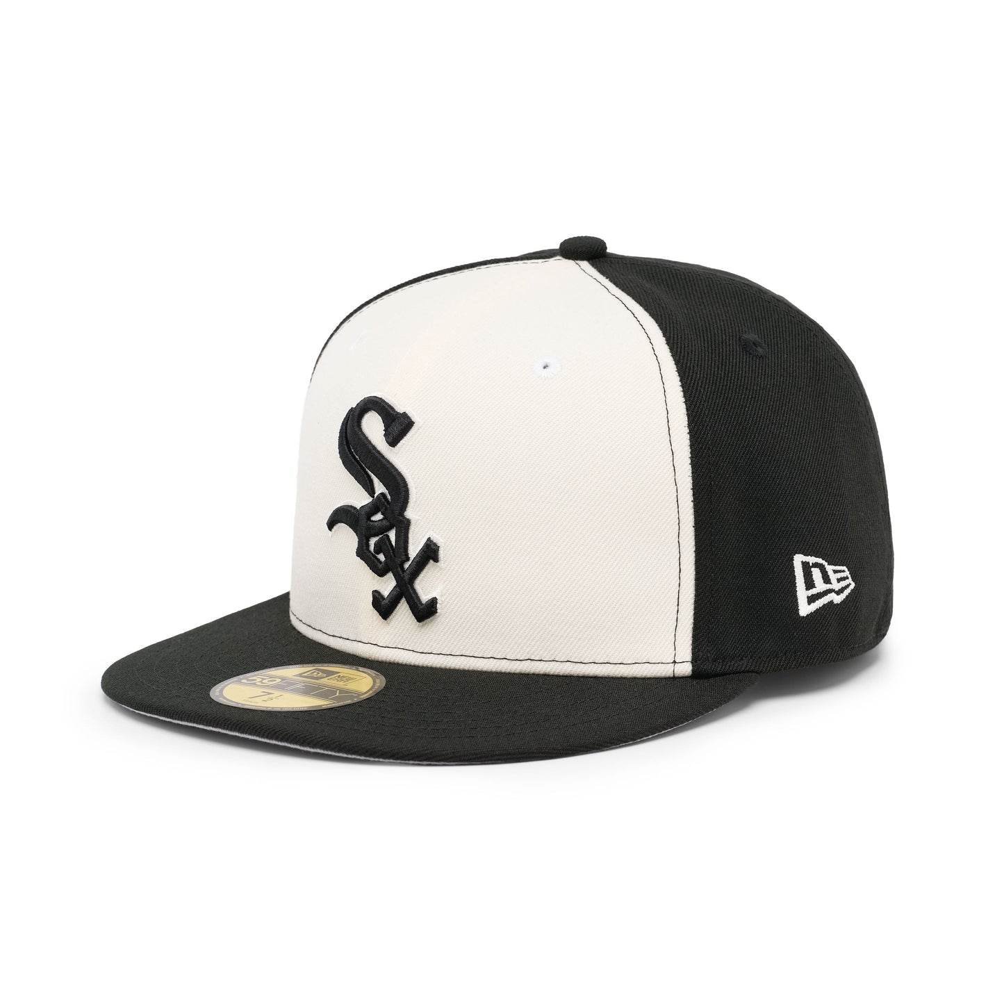 59FIFTY Chicago White Sox 95 Years Chrome Black Fitted