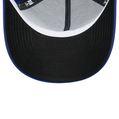 9FORTY A-Frame Texas Rangers Basic Team Dark Royal Snapback