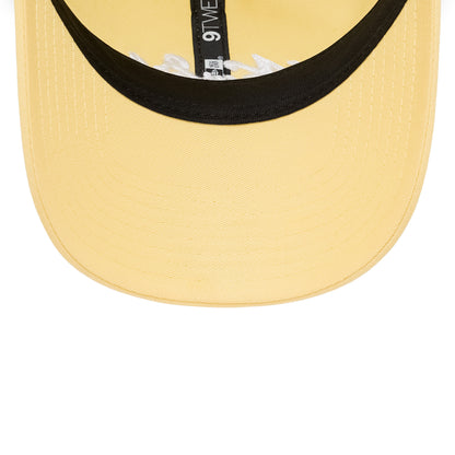 9TWENTY Script Logo Soft Yellow Adjustable