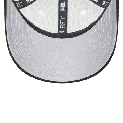 9FORTY Oakland Athletics World Series 1989 2-Tone Black Visor Chrome White Snapback