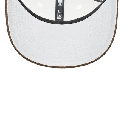 9FORTY New York Yankees 2-Tone World Series 1999 2-Tone Walnut Visor Chrome White Snapback