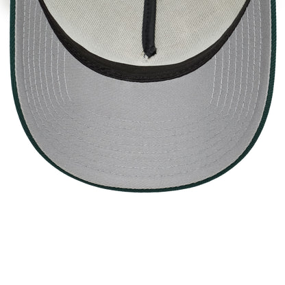 9FORTY A-Frame Los Angeles Dodgers Upside Down Chrome White Dark Green Snapback