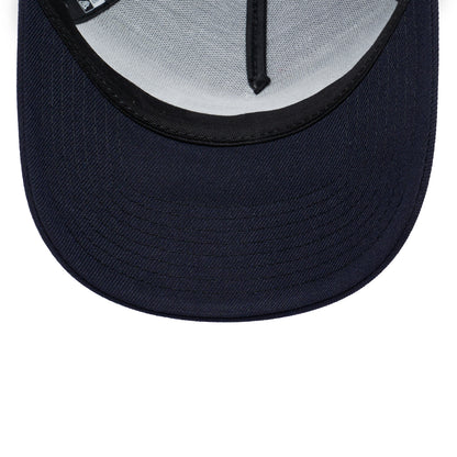9FORTY A-Frame Trucker New Era Patch Navy Stone Snapback