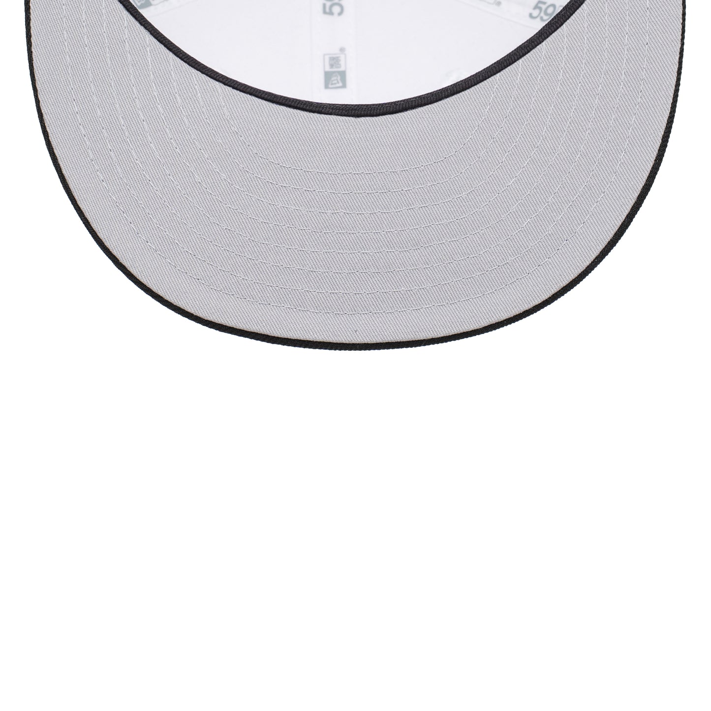 59FIFTY Cleveland Guardians All Star Game 2-Tone Black Visor Chrome White Fitted