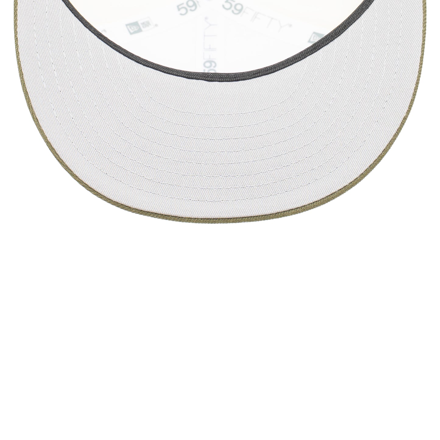 59FIFTY Texas Rangers All Star Game 2024 2-Tone New Olive Visor Chrome White Fitted