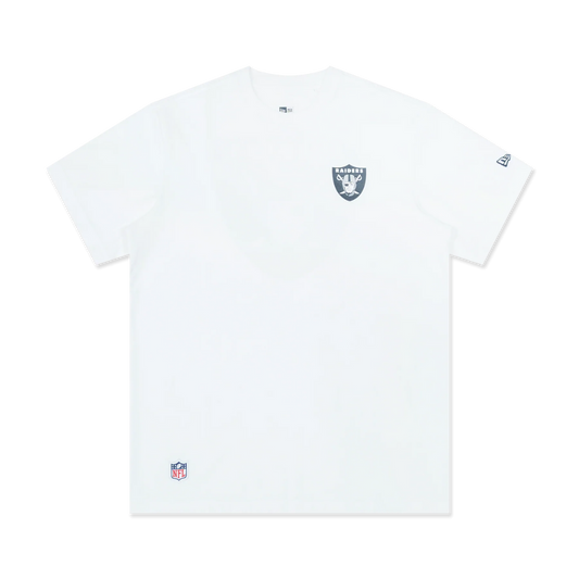 Las Vegas Raiders White Short Sleeve T-Shirt
