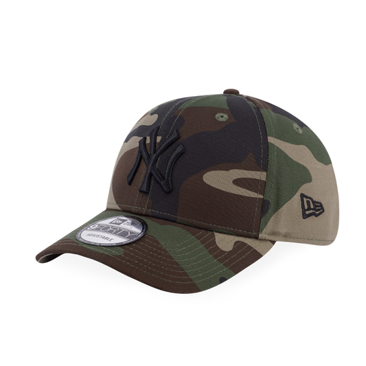 9FORTY New York Yankees Woodland Camo Adjustable