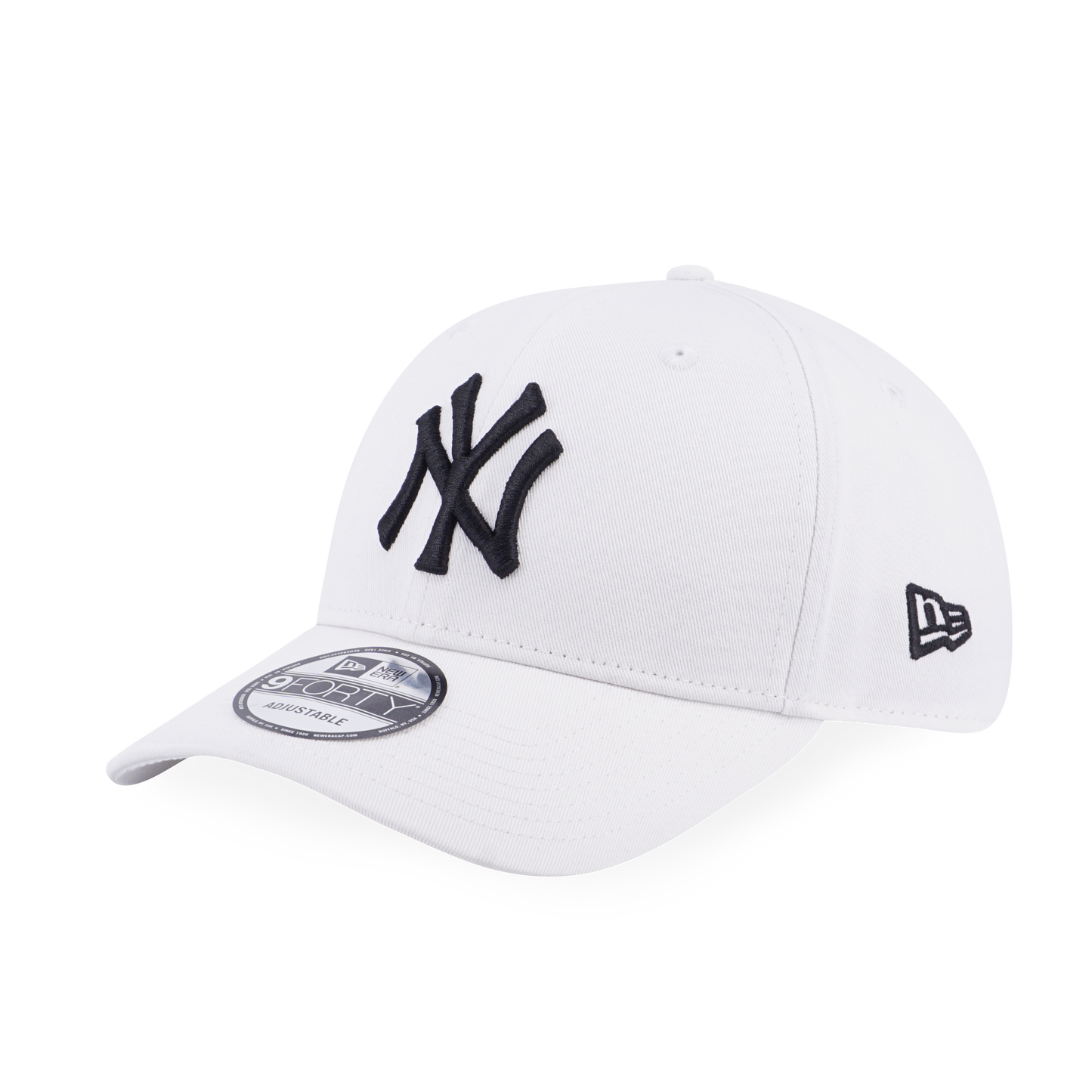 9FORTY New York Yankees Basic White Adjustable