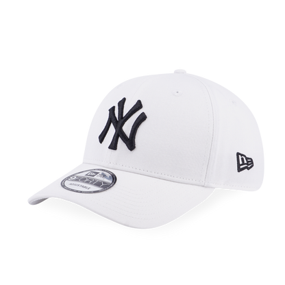 9FORTY New York Yankees Basic White Adjustable