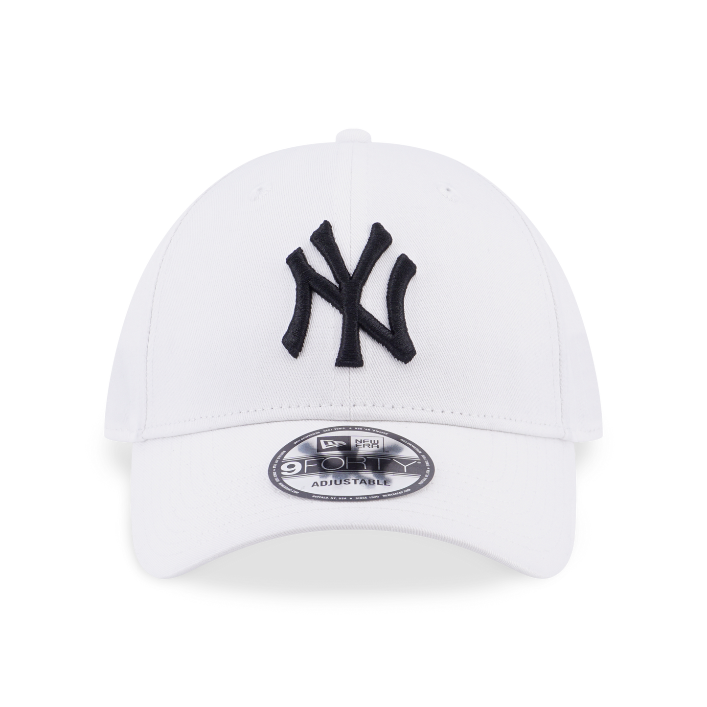 9FORTY New York Yankees Basic White Adjustable
