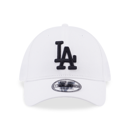 9FORTY Los Angeles Dodgers White Adjustable