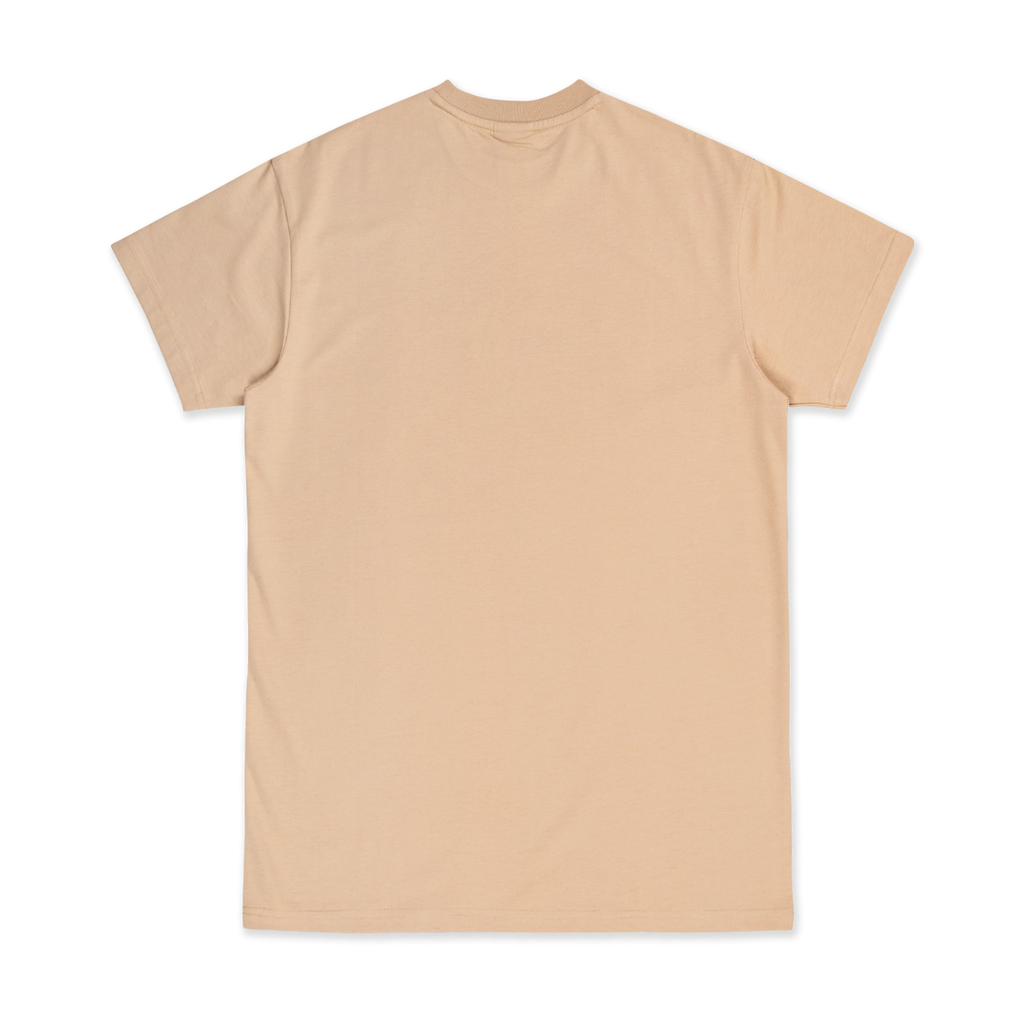 Women New Era Basic Script Oat Milk Short Sleeve Tee Dress