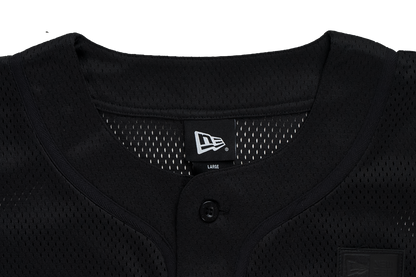 New Era Dark 90S Black Baseball Jersey