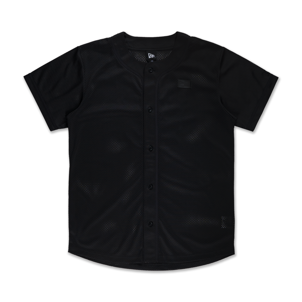 New Era Dark 90S Black Baseball Jersey
