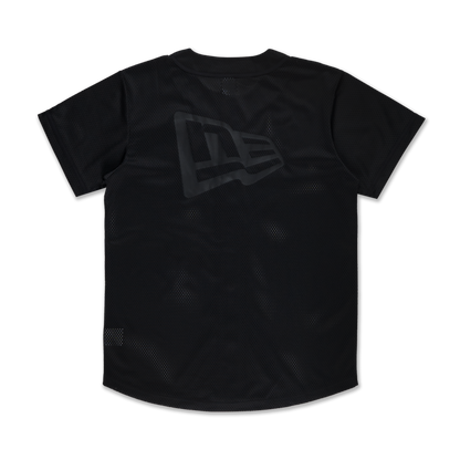 New Era Dark 90S Black Baseball Jersey