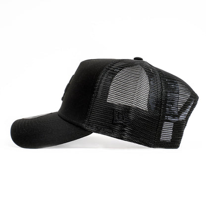 9FORTY A-Frame Trucker Los Angeles Dodgers Black Snapback