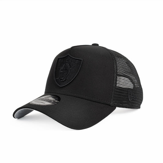9FORTY A-Frame Trucker Las Vegas Raiders Black Snapback