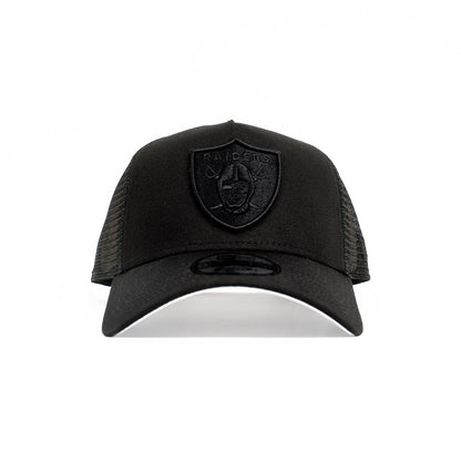 9FORTY A-Frame Trucker Las Vegas Raiders Black Snapback
