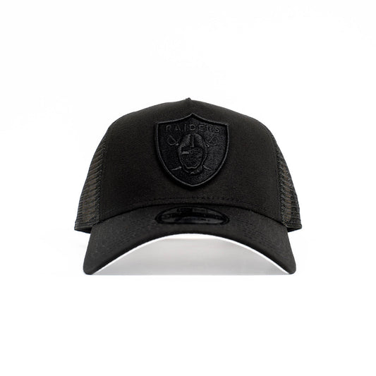 9FORTY A-Frame Trucker Las Vegas Raiders Black Snapback