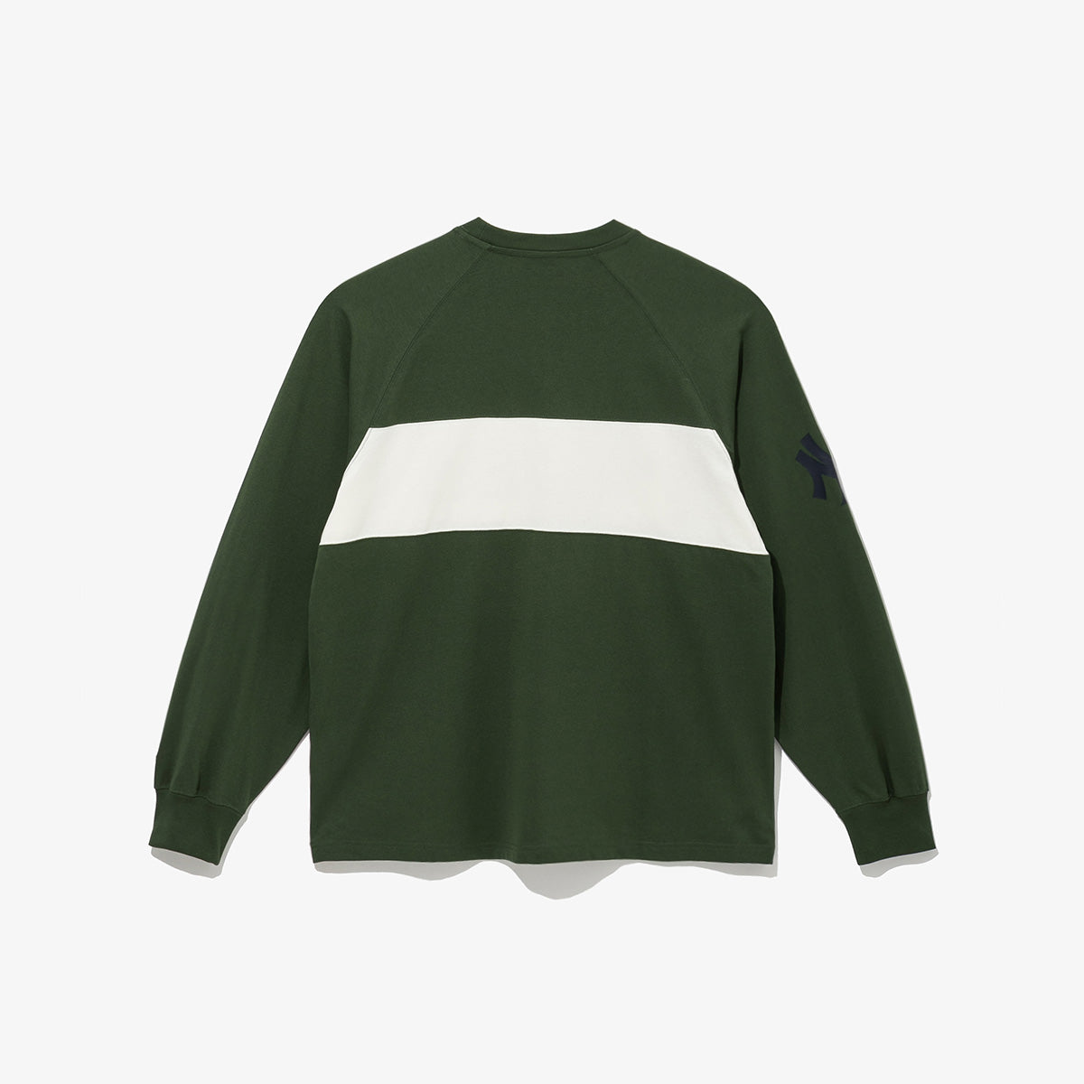 New York Yankees MLB Color Block Dark Green Long Sleeve T-Shirt